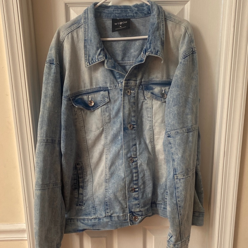 WTo2 Light Blue Denim Jacket for Men